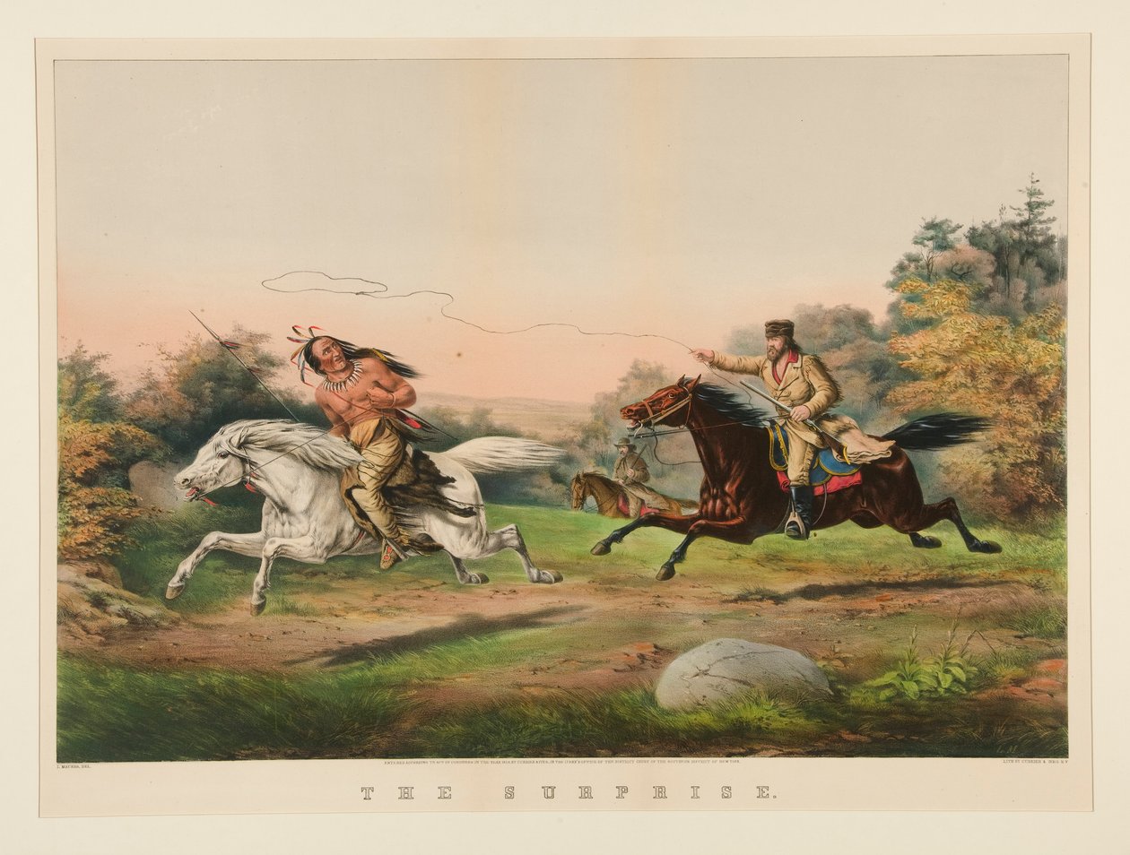 La Surprise - Currier and Ives