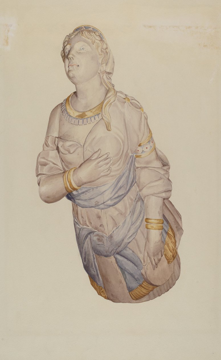 Figure de proue du "Kenilworth" - Curry M. Bartlett