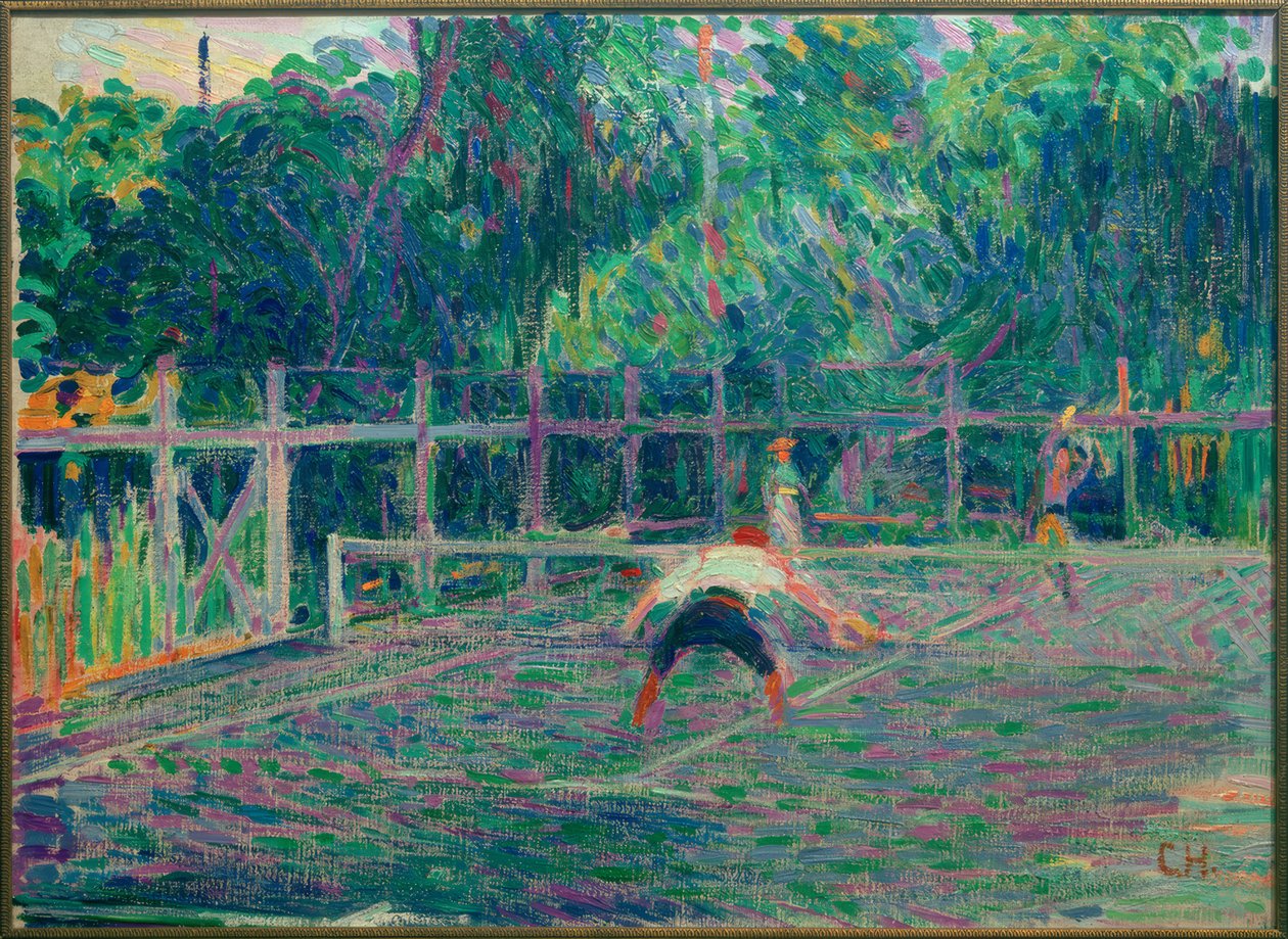 Jouer au tennis à Surbiton sur la Tamise - Curt Herrmann