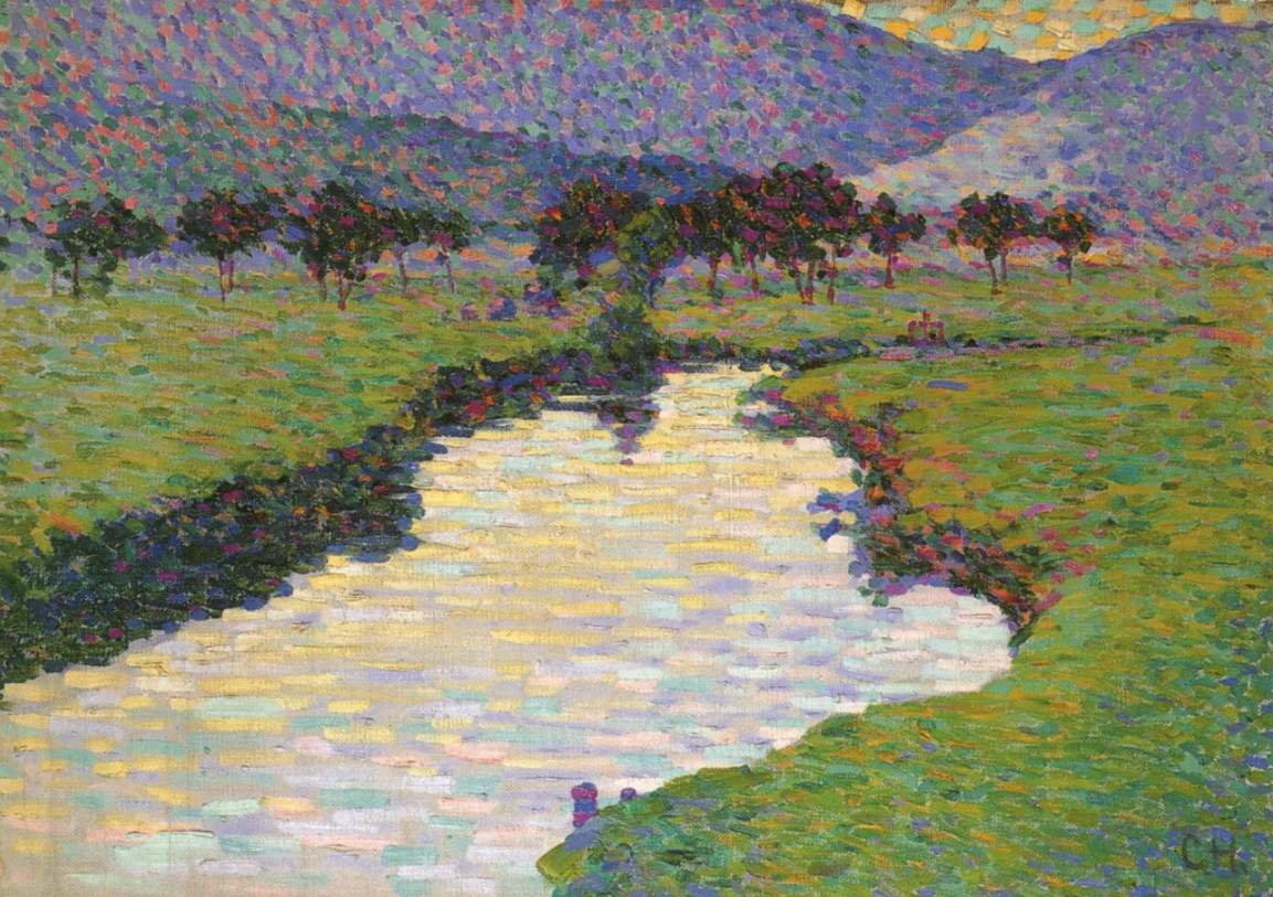 Paysage fluvial près de Pretzfeld - Curt Herrmann