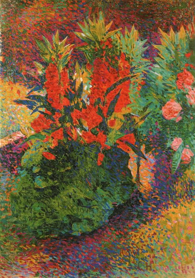 Fleurs de printemps dans le jardin - Curt Herrmann