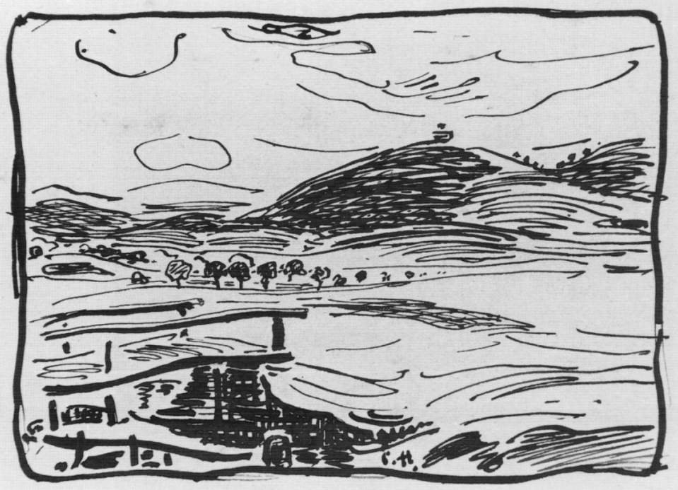 Paysage près de Pretzfeld - Curt Herrmann