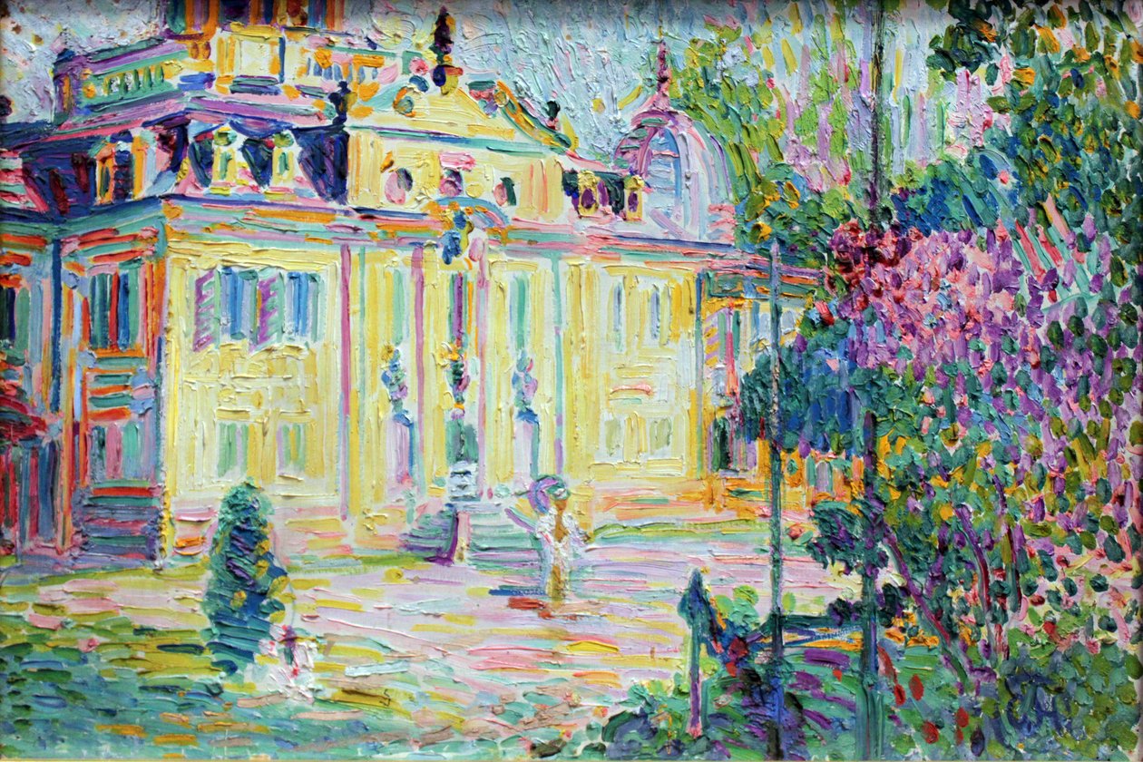 Château de Belvedere près de Weimar - Curt Herrmann
