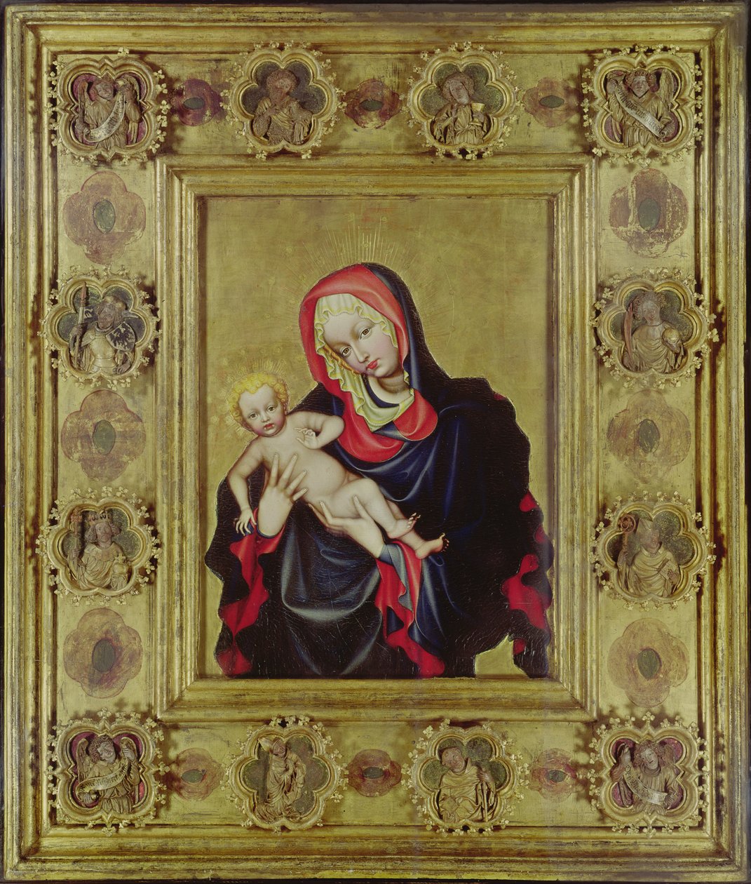 Madone de Saint-Guy, c.1392-96 - Czech School