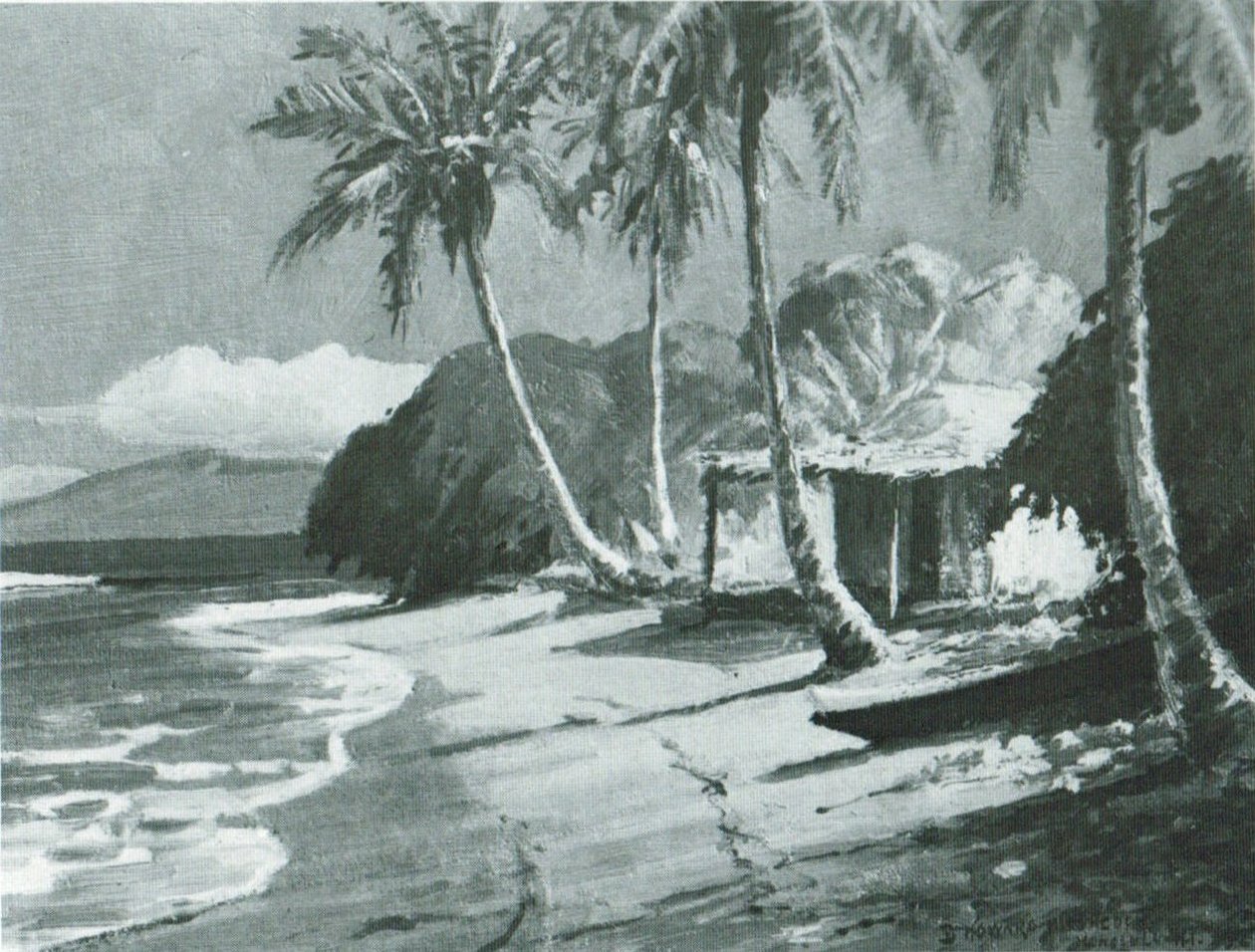 Lumière du matin - Lahaina, Maui - D. Howard Hitchcock