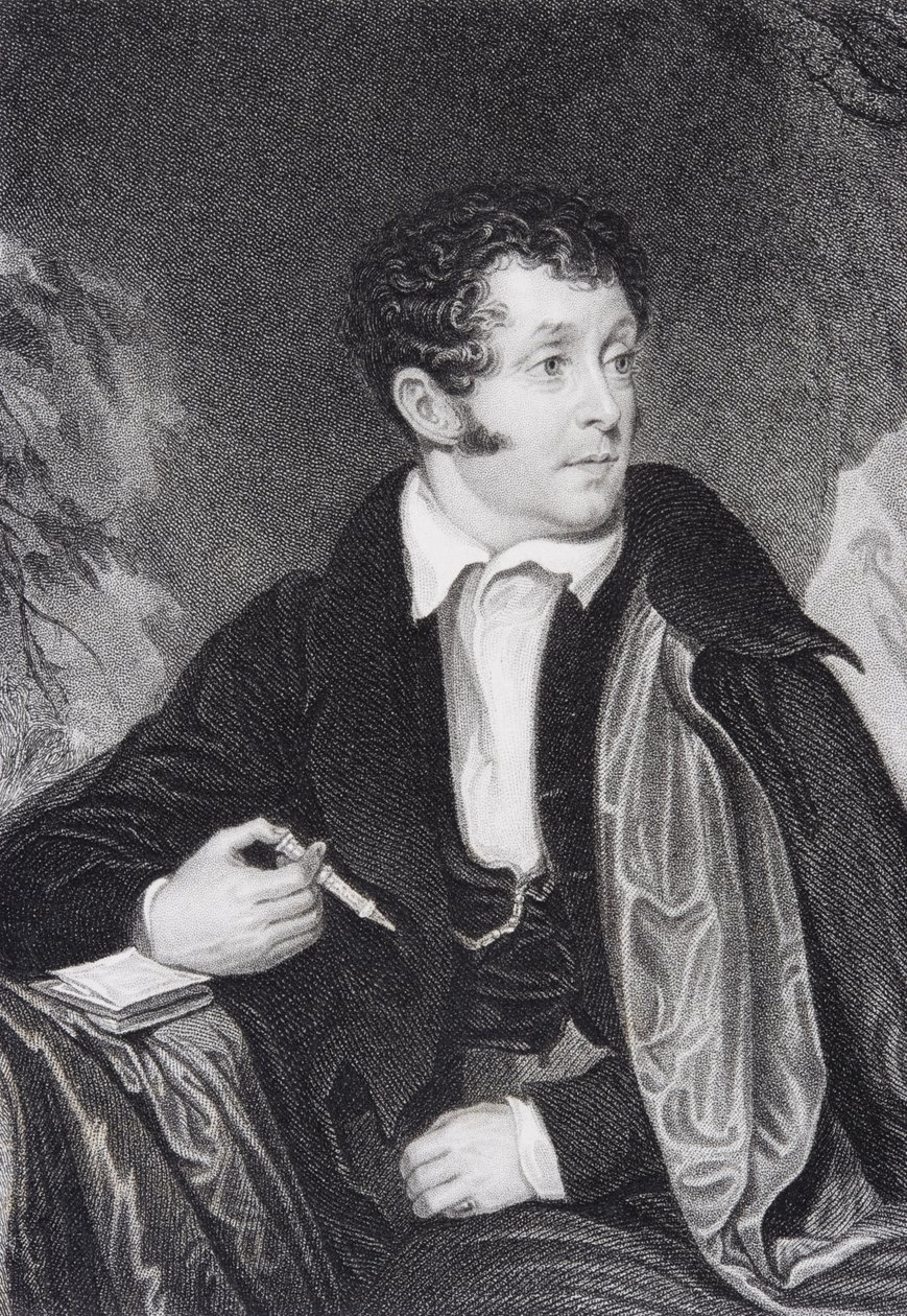 Thomas Campbell, gravé par Joseph Jenkins - D McClise