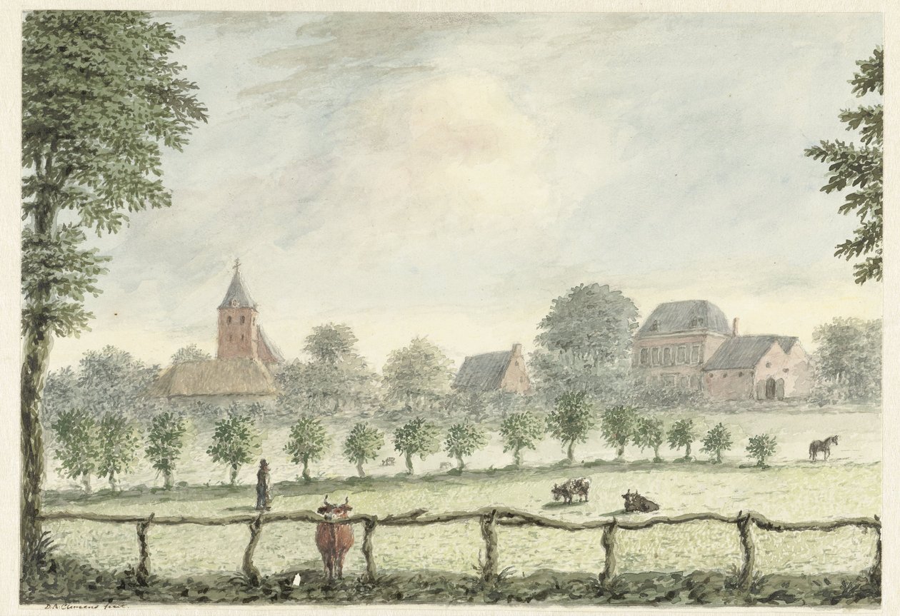 Vue de Renkum - D.A. Clemens