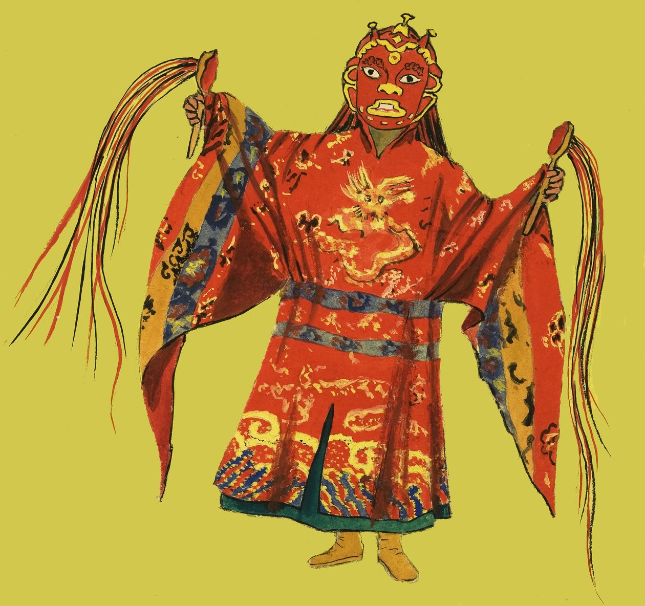 Costume de théâtre japonais - Dan Escott