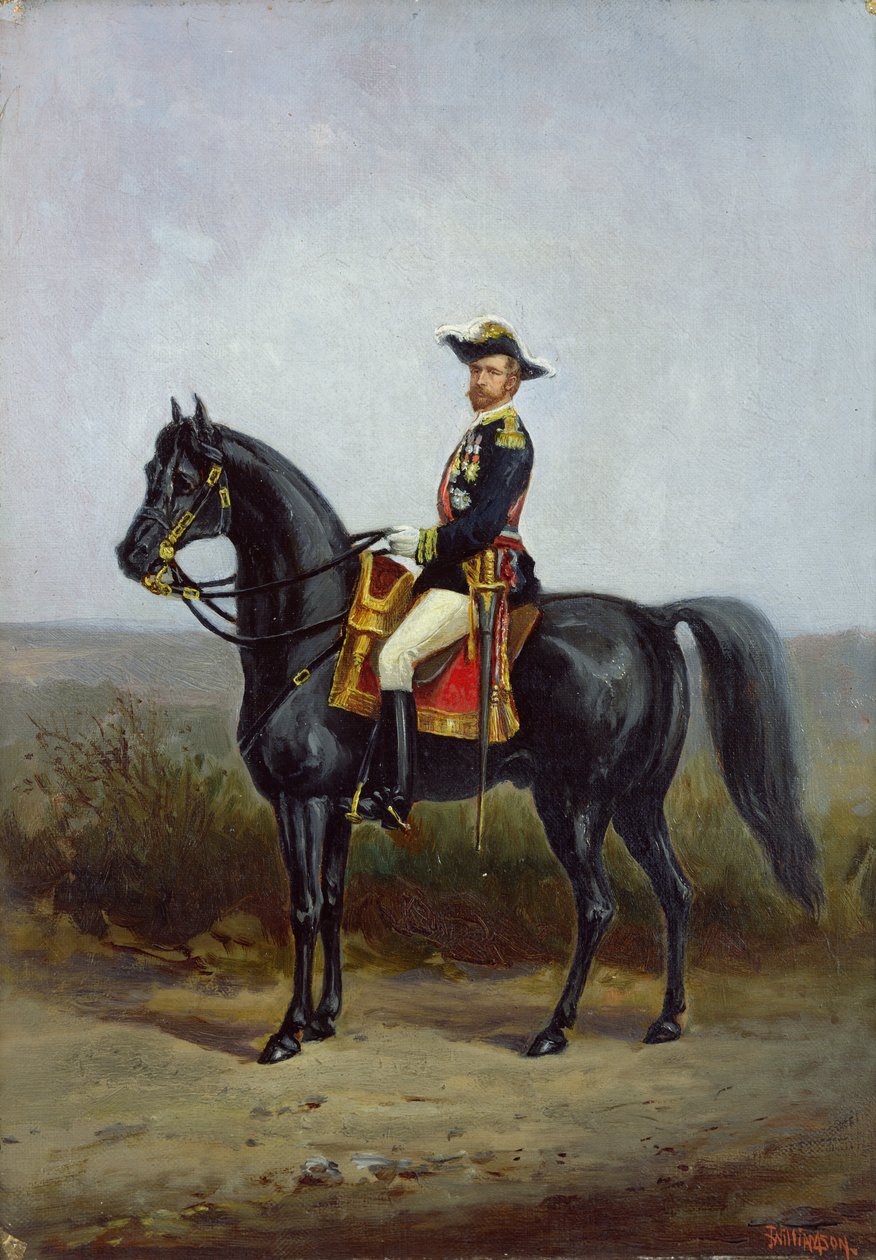 Portrait équestre du général Georges Ernest Boulanger (1837-91) - Daniel Alexander Williamson