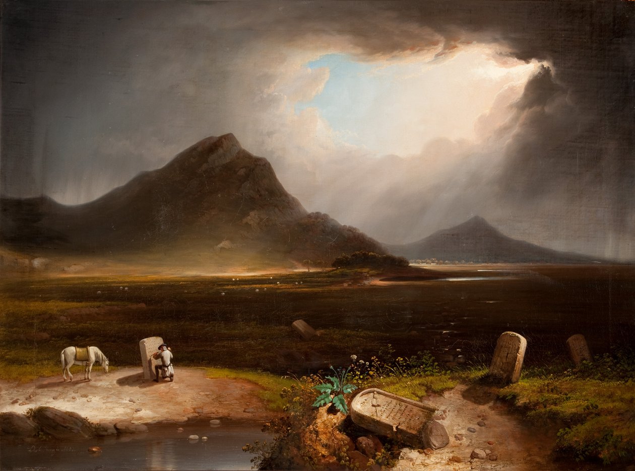 Paysage étendu avec tailleur de pierre - Daniel M. Mackenzie