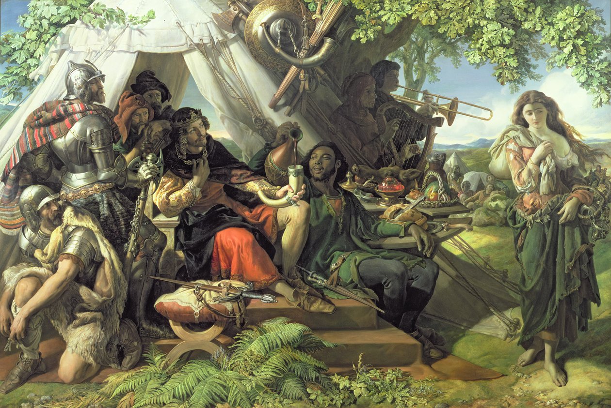 Le roi Cophetua et la mendiante - Daniel Maclise