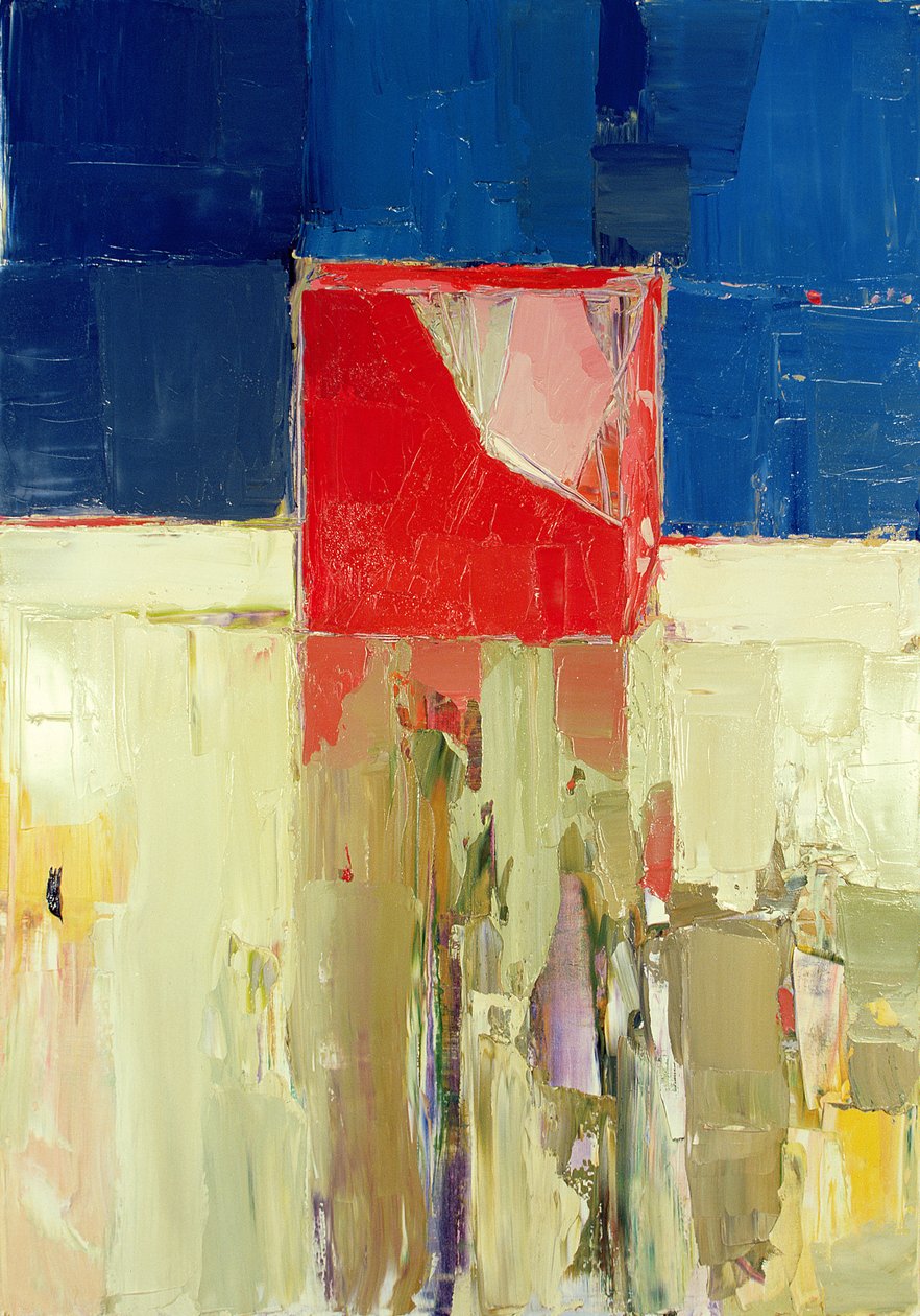 Cube rouge - Daniel Cacouault