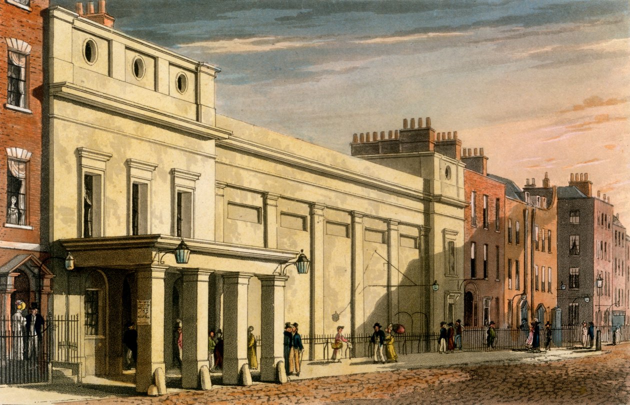 Théâtre Regency, Londres, 1826 - Daniel Havell
