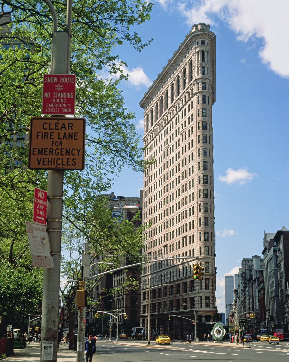 Le Flatiron Building, achevé en 1902 - Daniel Hudson Burnham