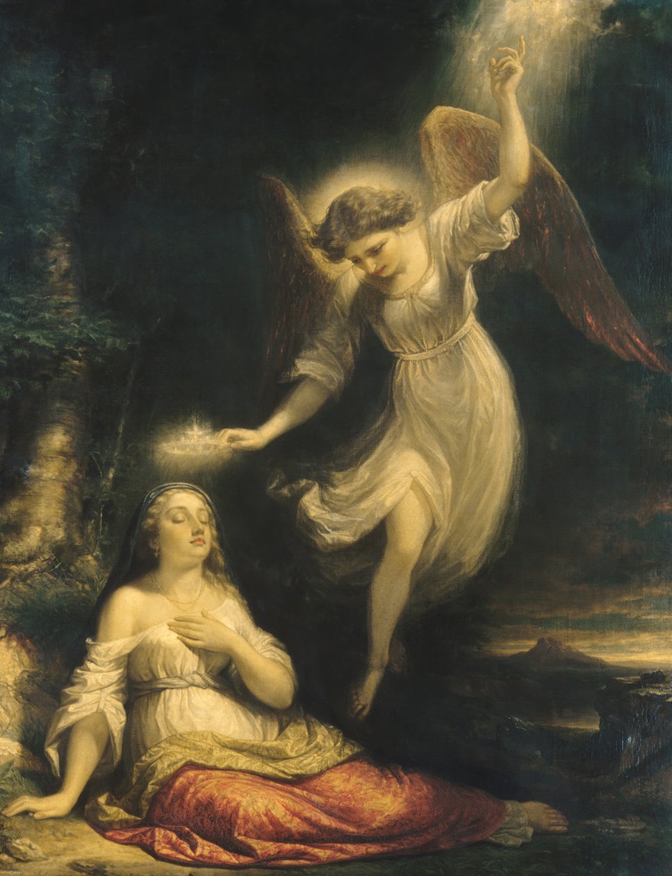 Le Rêve de Mercy, 1858 - Daniel Huntington