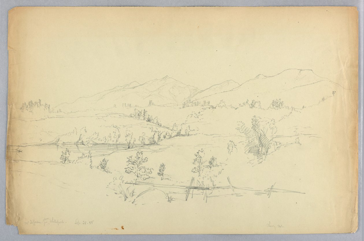 Mont Jefferson depuis Whitefield - Daniel Huntington