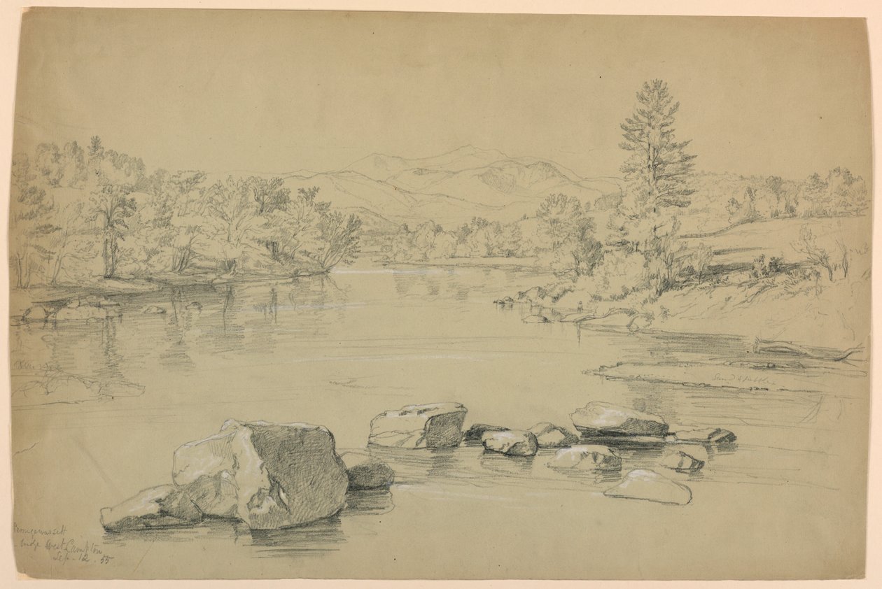 Pont Pemigewassett, West Campton, New Hampshire - Daniel Huntington
