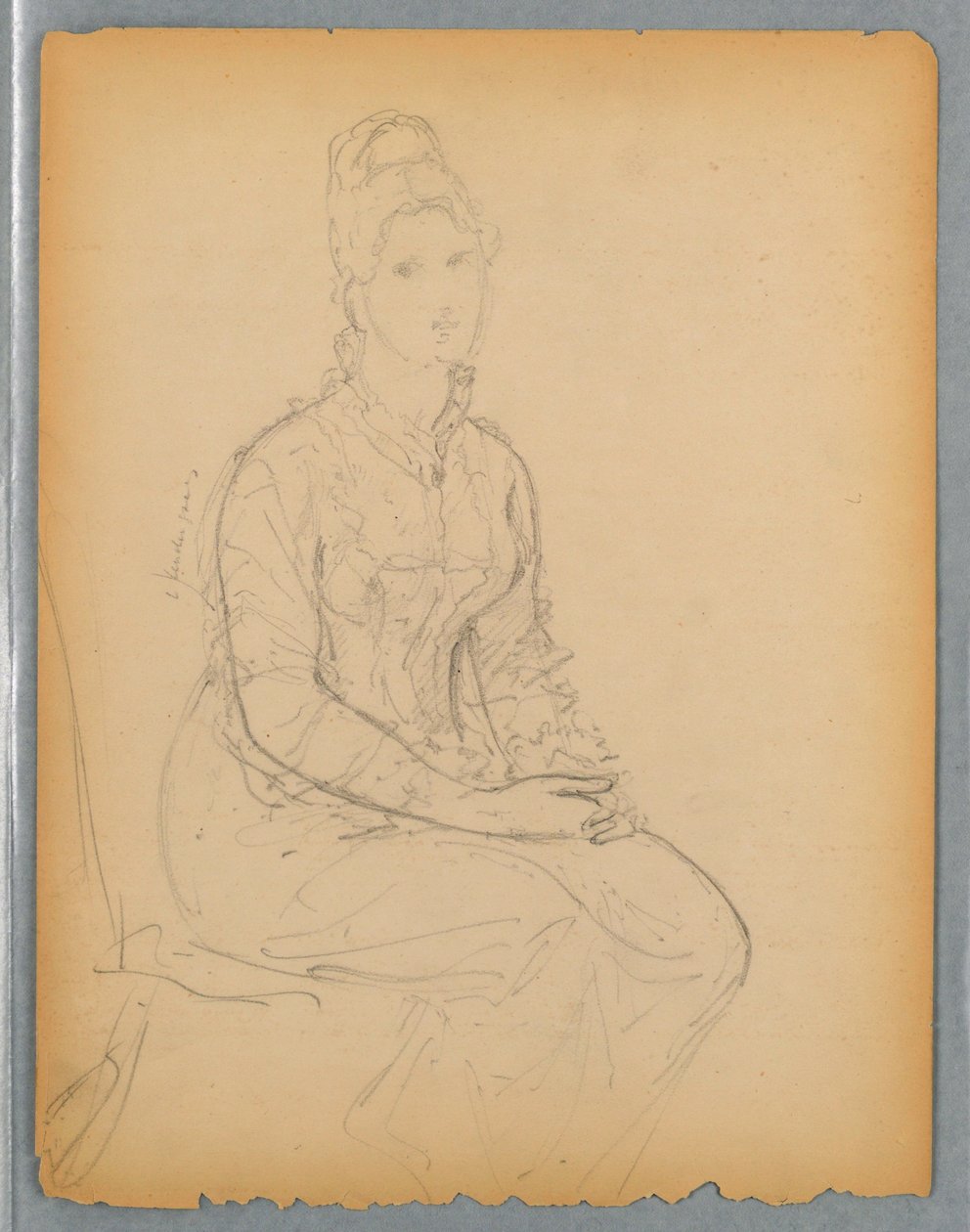 Femme assise - Daniel Huntington
