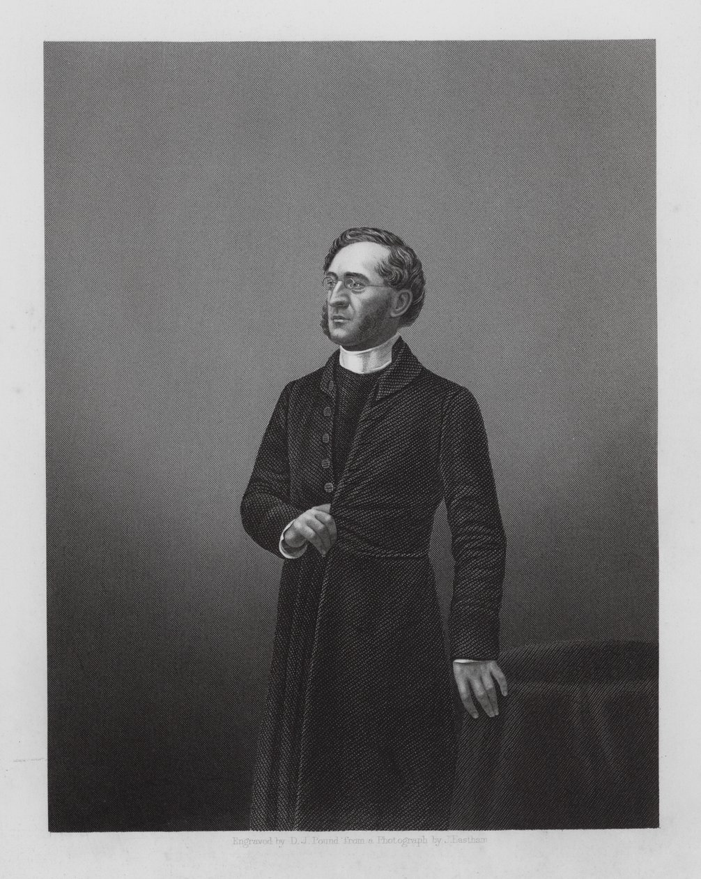 John Cumming, pasteur écossais (gravure) - Daniel John. Pound