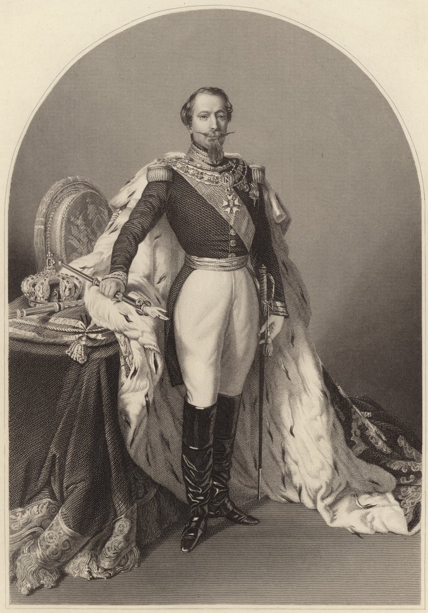 Louis-Napoleon Bonaparte (engraving) - Daniel John. Pound