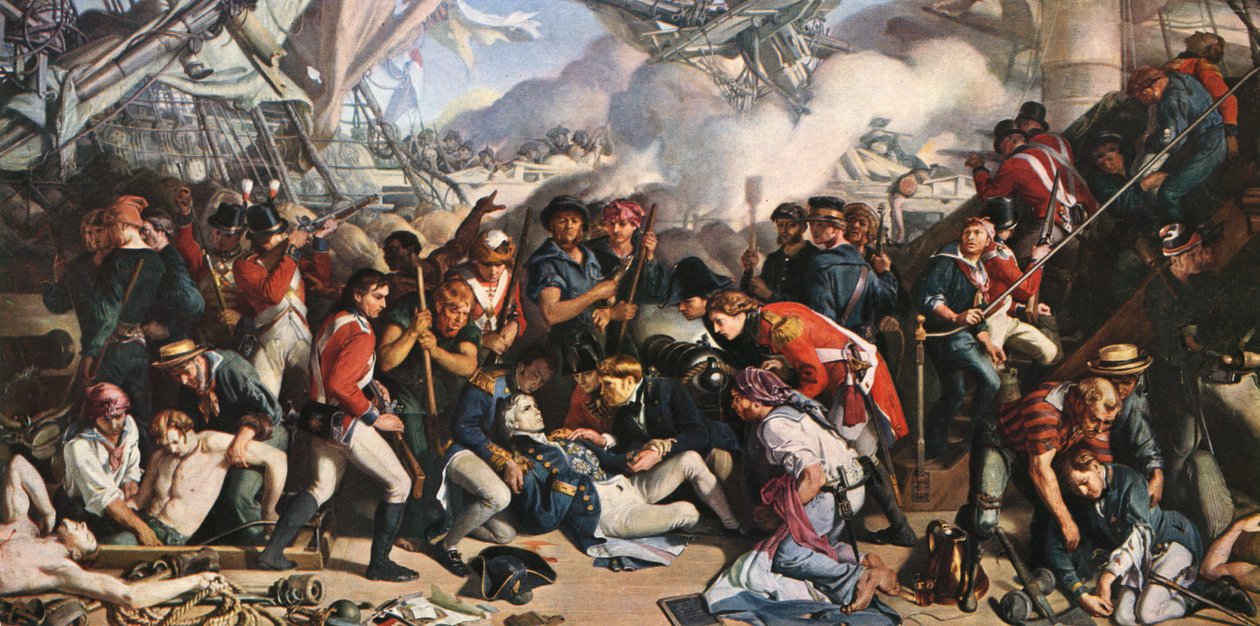 La mort de Nelson, 1805, 1859-1864 - Daniel Maclise