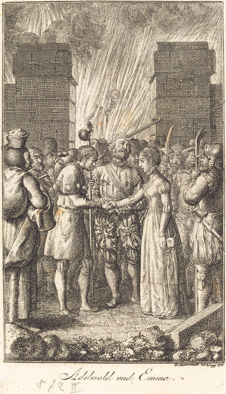 Adewold et Emma - Daniel Nikolaus Chodowiecki