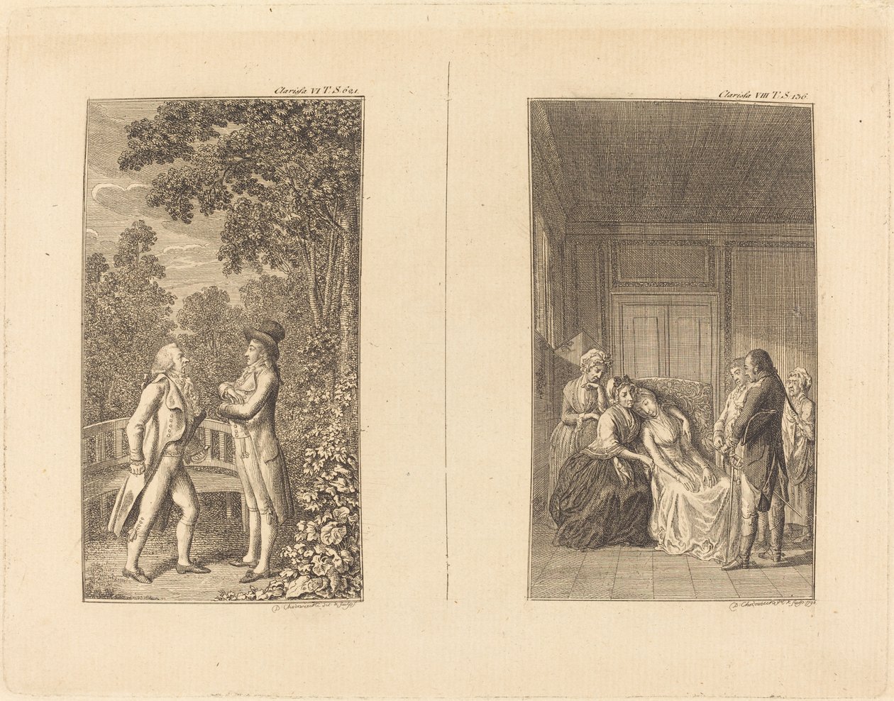 Clarissa - Daniel Nikolaus Chodowiecki