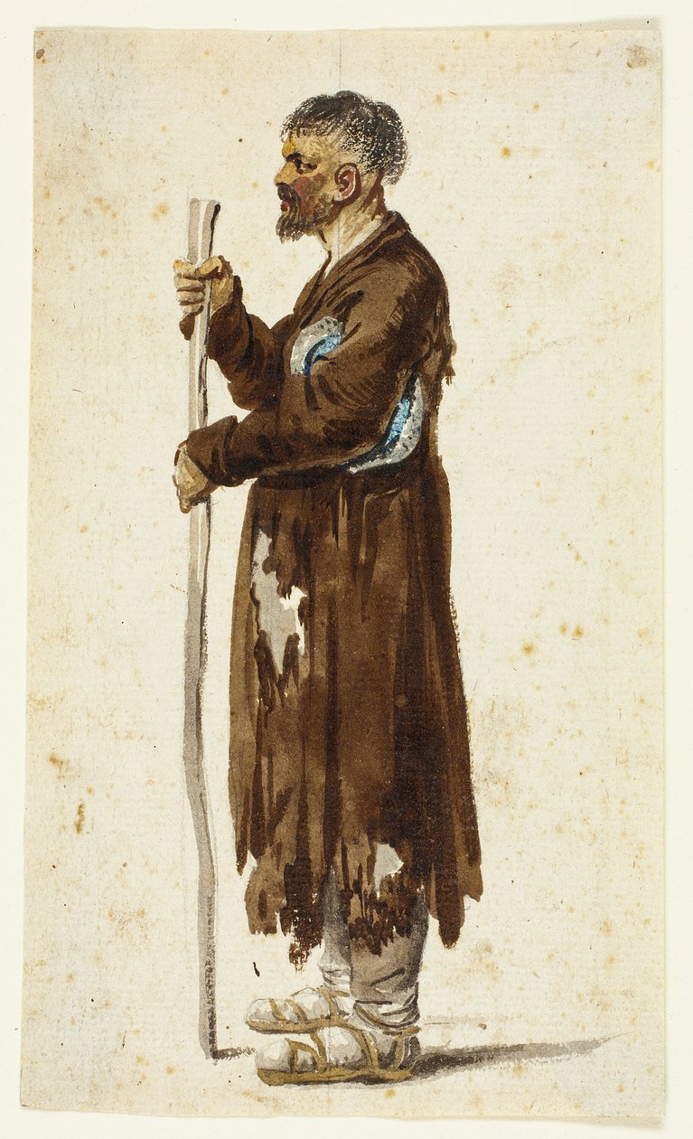 Paysanne russe - Daniel Nikolaus Chodowiecki