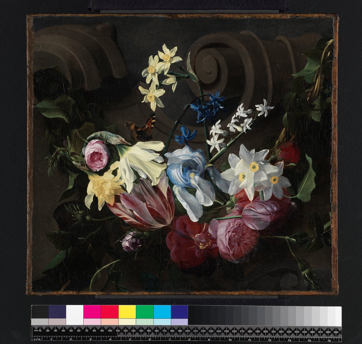 Guirlande de fleurs, avant 1661 - Daniel Seghers