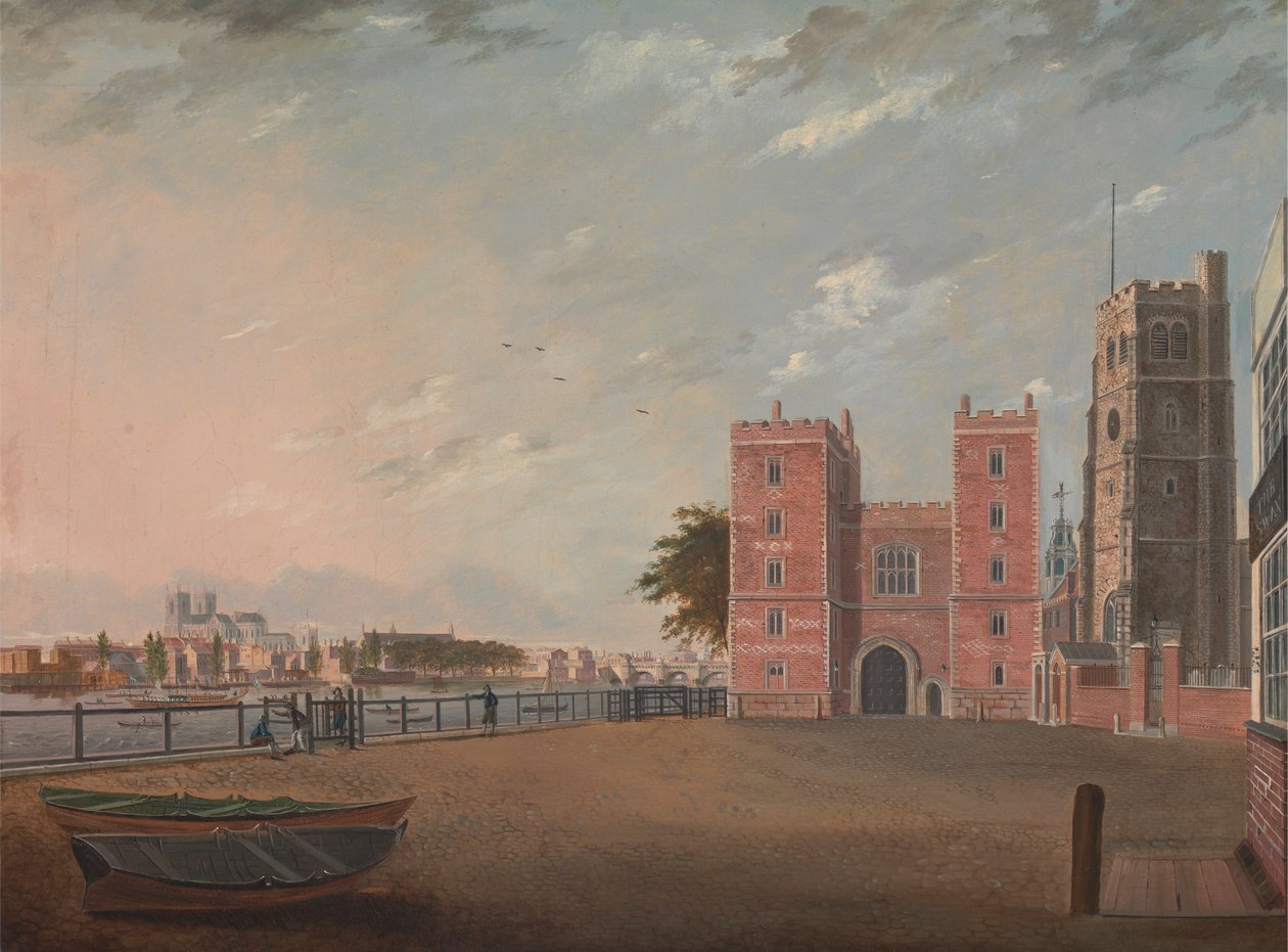 Palais de Lambeth depuis l