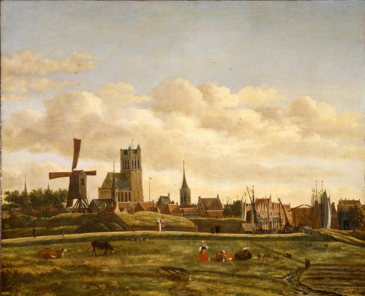 Vue de Den Briel - Daniel Vosmaer