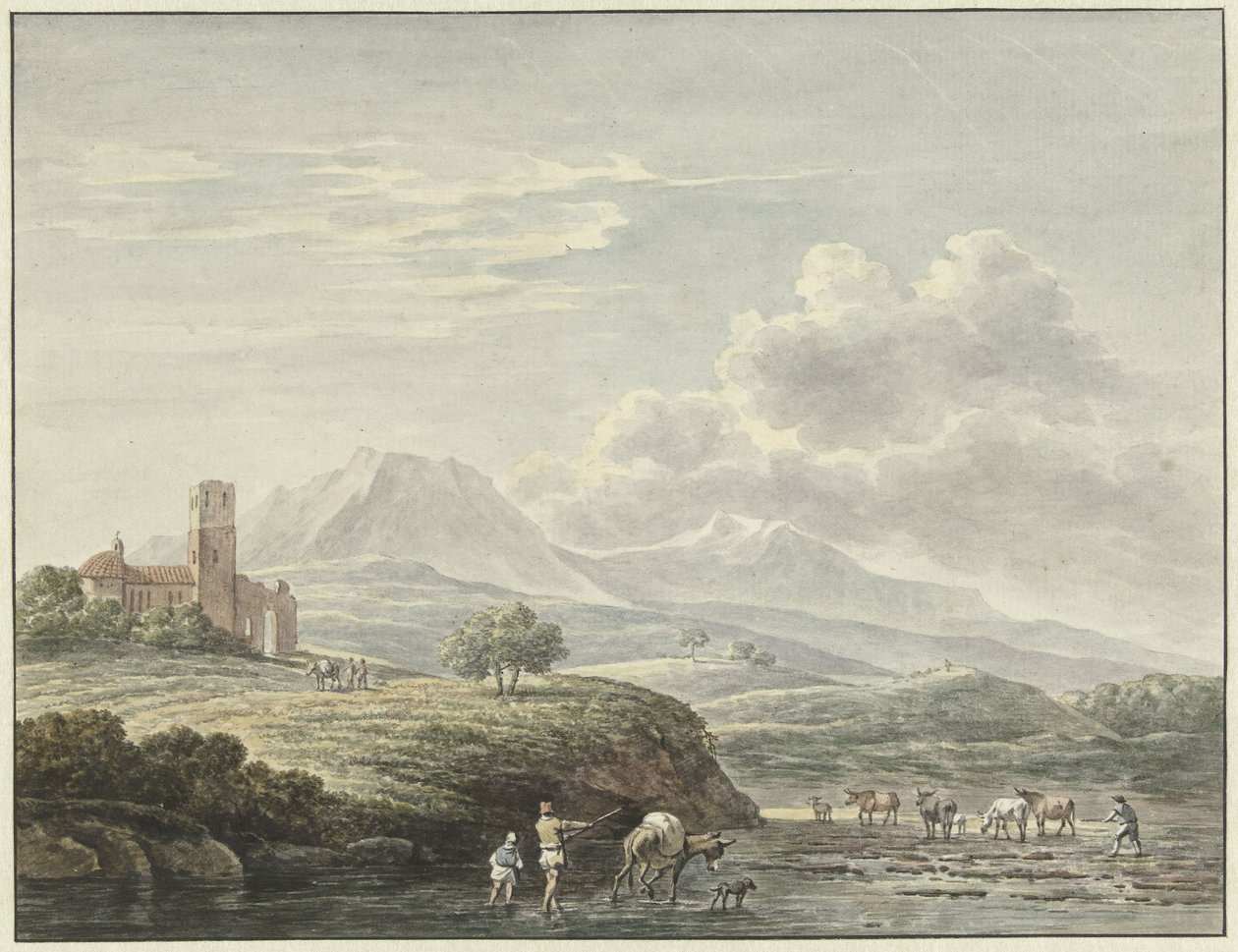 Paysage italien - Daniël Dupré