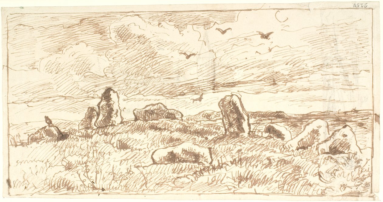 Un tumulus - Dankvart Dreyer