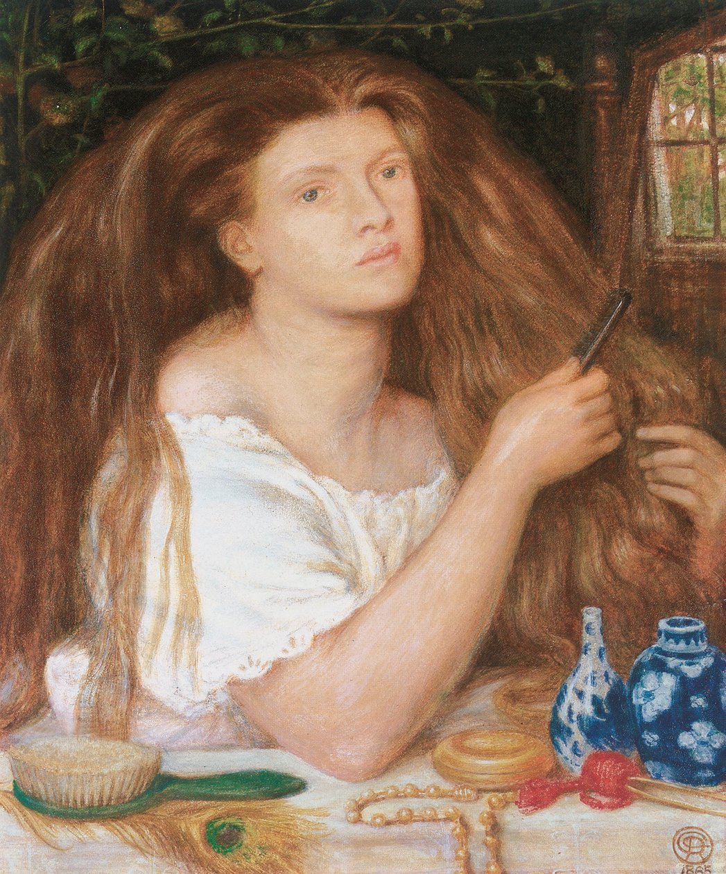 Tresses dorées, 1865 - Dante Gabriel Charles Rossetti