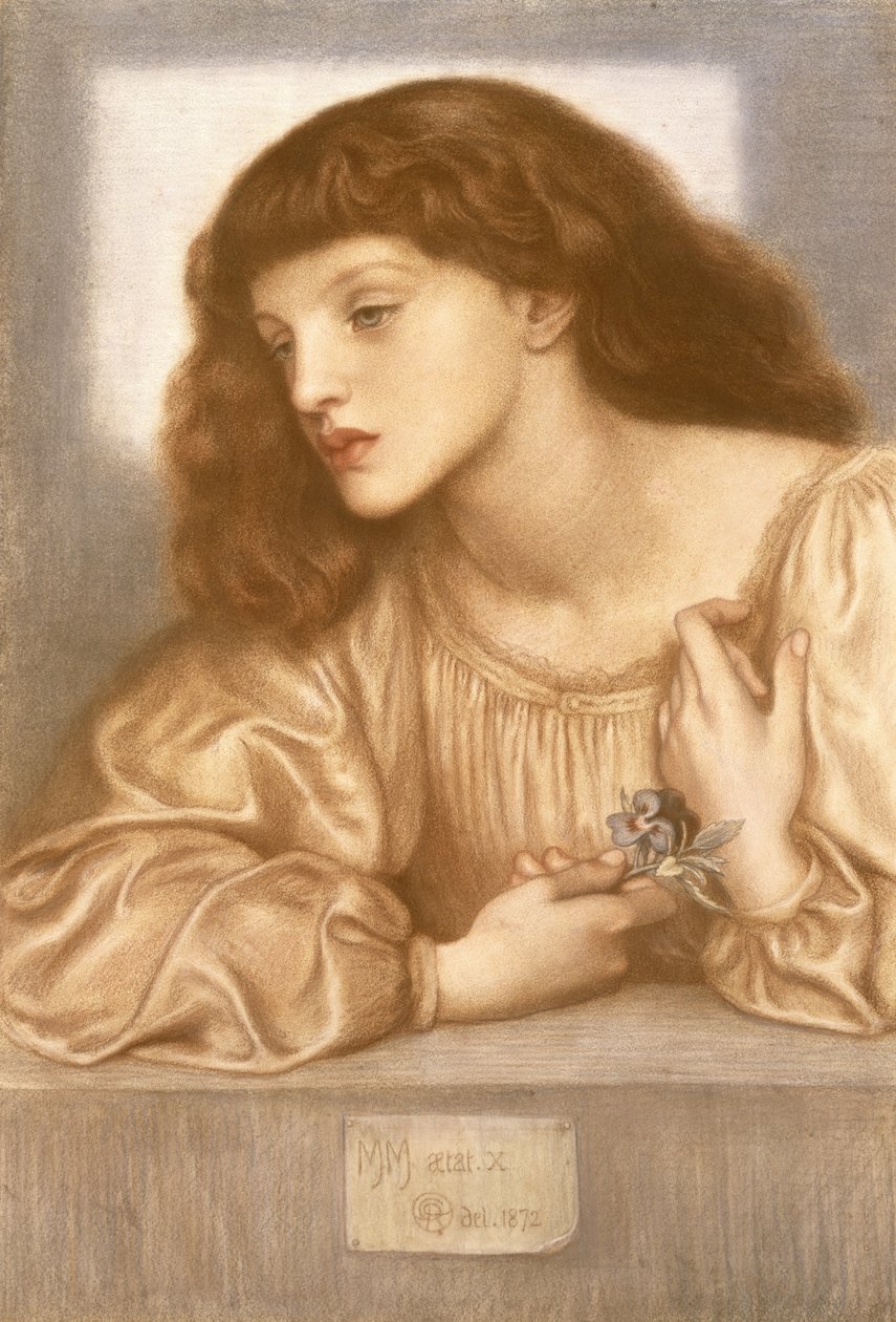 May Morris, 1872 - Dante Gabriel Charles Rossetti