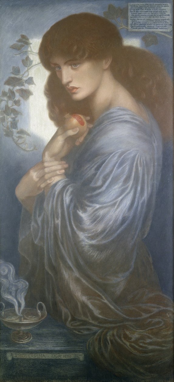 Proserpine - Dante Gabriel Charles Rossetti