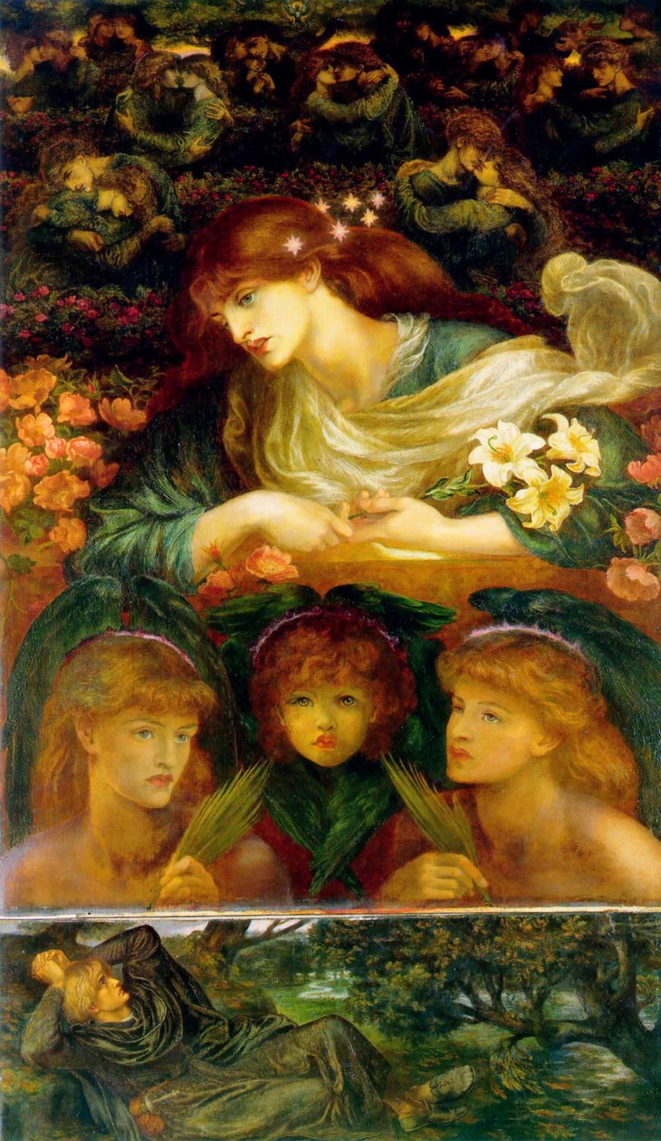 La Bienheureuse Damozel - Dante Gabriel Charles Rossetti