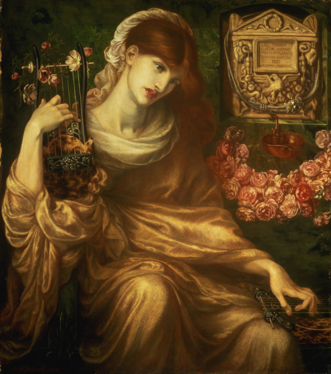 La Veuve Romaine - Dante Gabriel Charles Rossetti