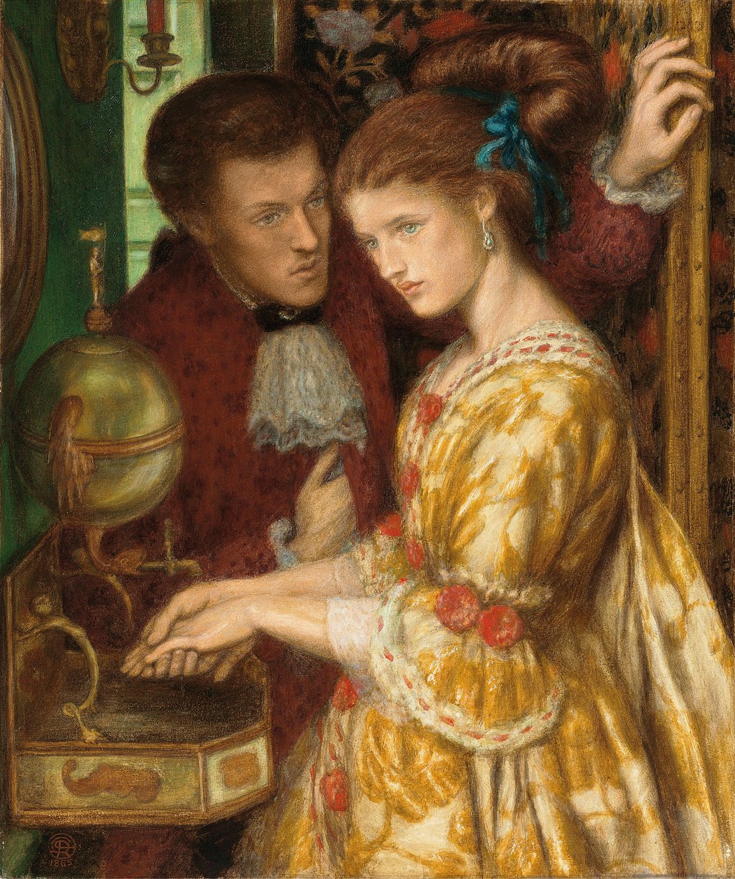 Se laver les mains, 1865 - Dante Gabriel Charles Rossetti