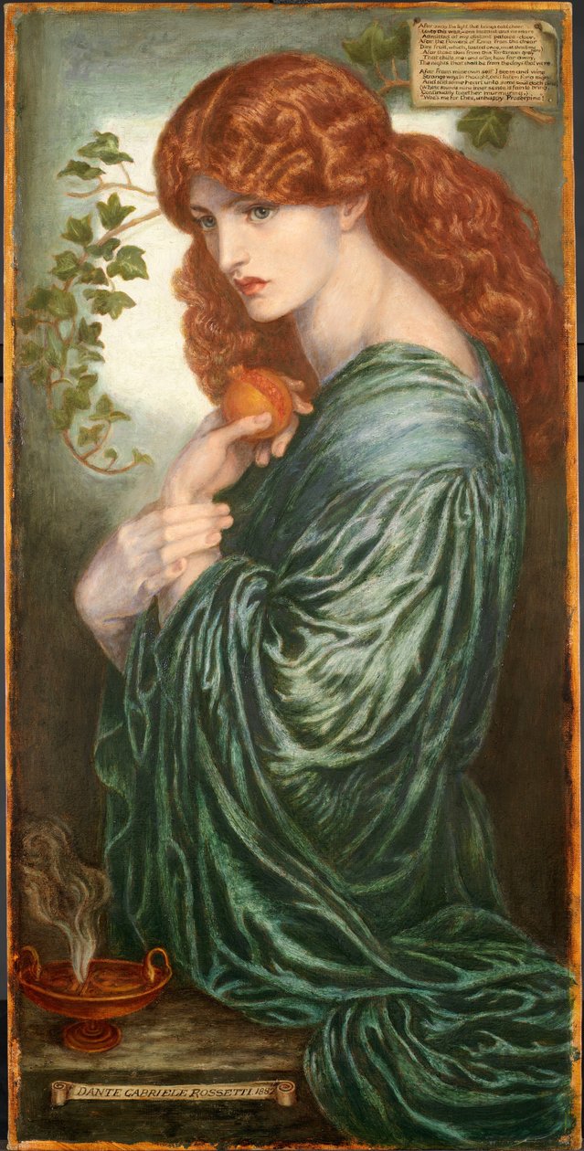 Proserpine - Dante Gabriel Rossetti