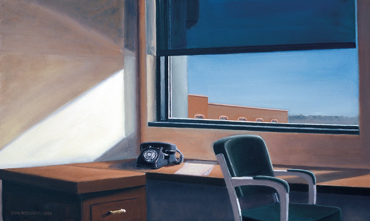 Retour au travail, 2003 - David Arsenault