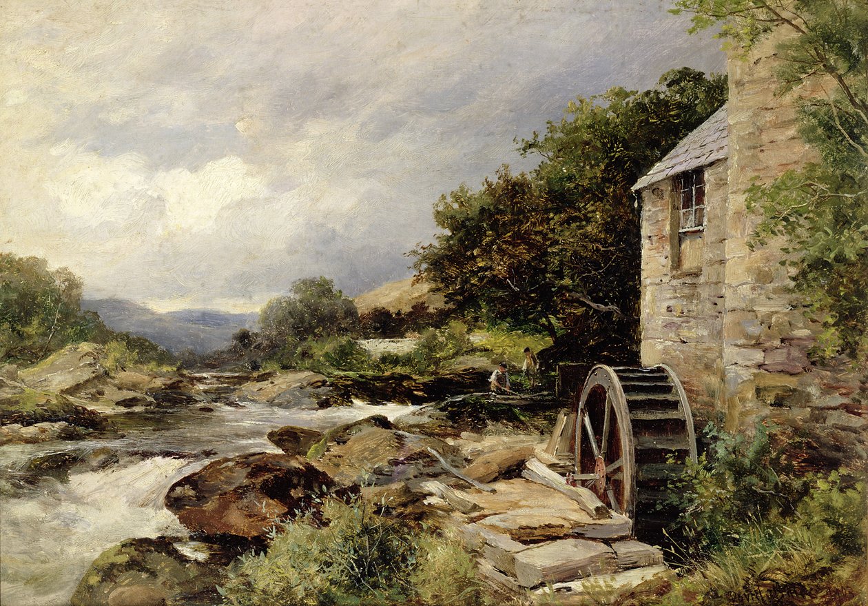 Le Moulin sur le Llugwy, Capel Curig - David Bates