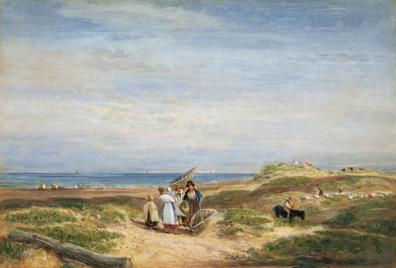 Bancs de Sable Secs à Barmouth, Nord du Pays de Galles, c.1830 - David Cox