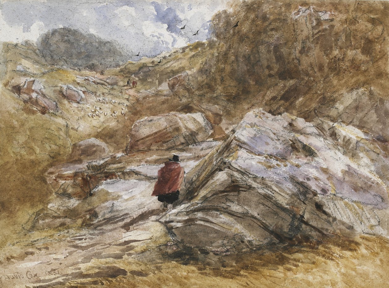 Col de montagne à Bettws-y-Coed, 1851 - David Cox