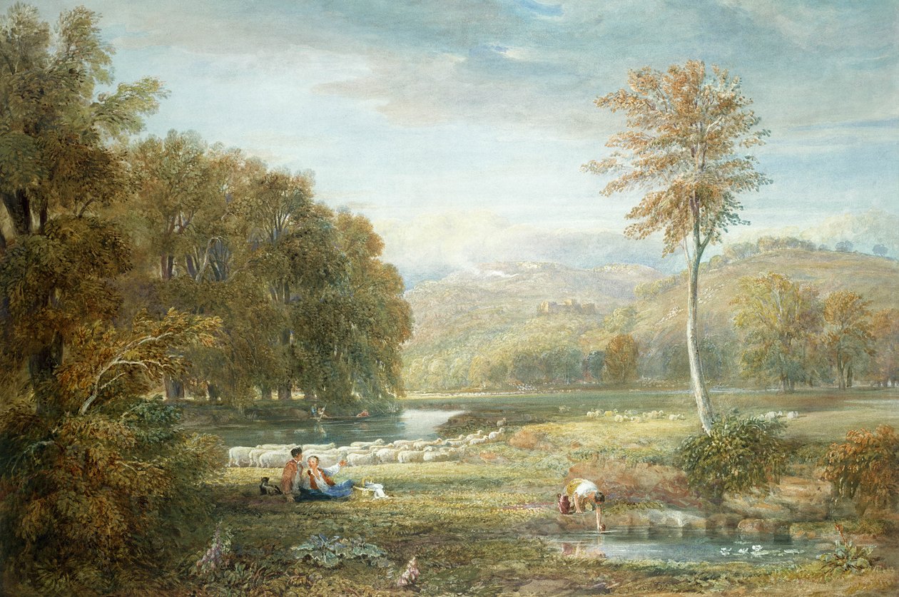 Scène Pastorale - David Cox