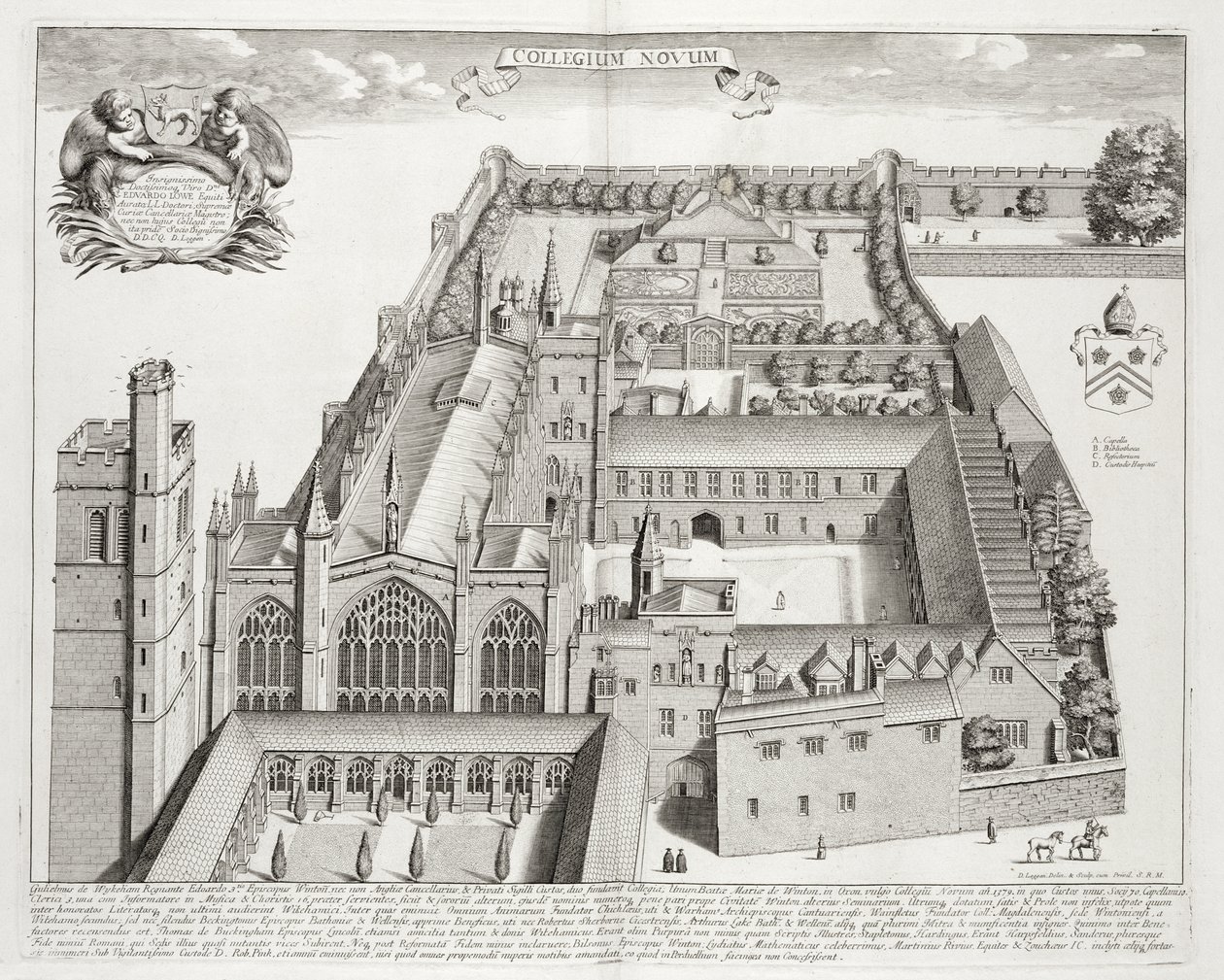 New College, Oxford, de 
