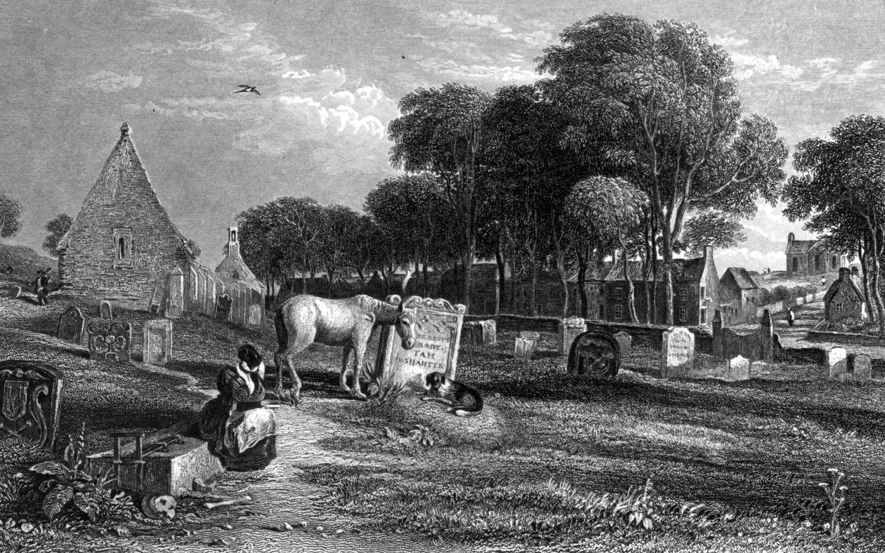 Kirkoswald et la tombe de Tam O