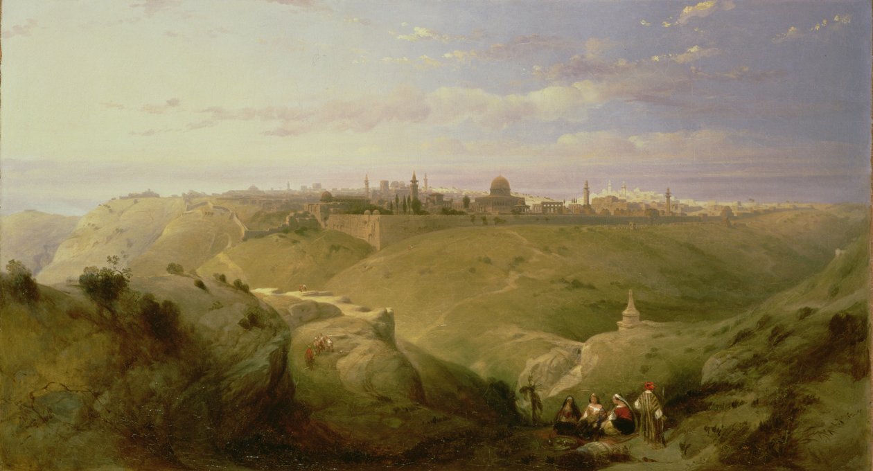 Jérusalem, 1842 - David Roberts