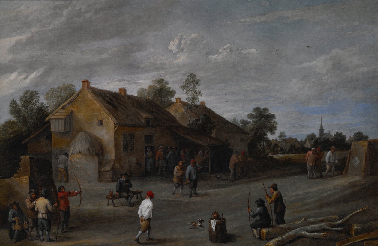 Les archers - David Teniers the Younger