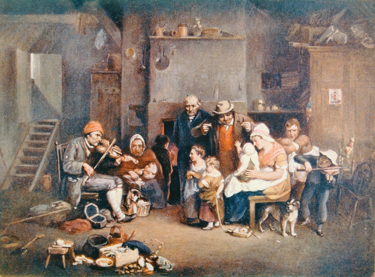 Le Violoneux aveugle, illustration de 